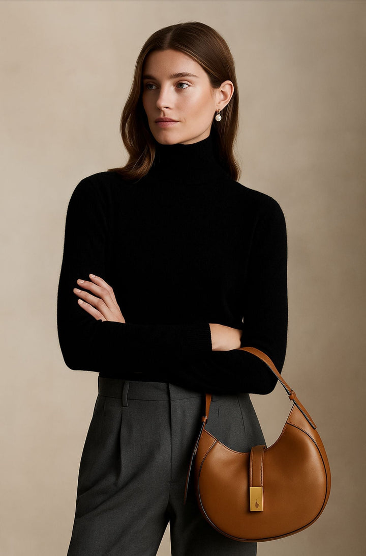 Amara - Pull Col Roulé Luxueux