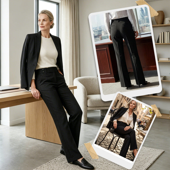 Avera - Pantalons Évasés Élégants