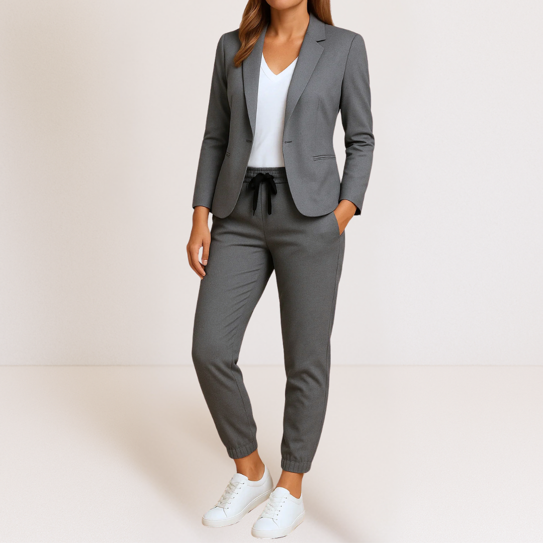 Monique - Élégant Costume Deux Pièces