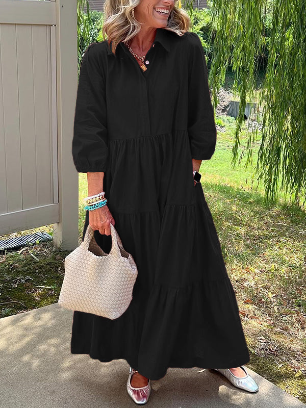 Bente - Robe Maxi Élégante