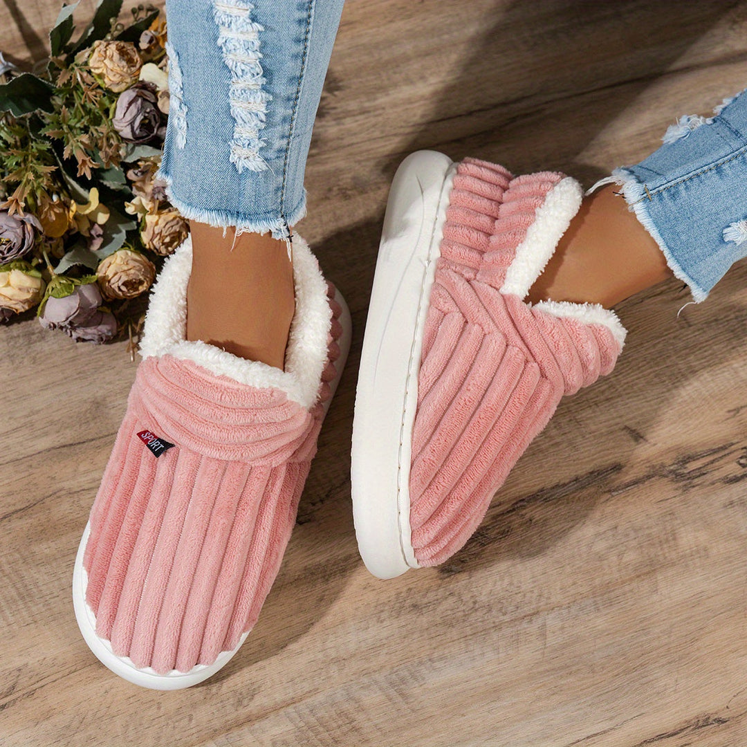 CozyStep - Chaussons Douillets Élégants