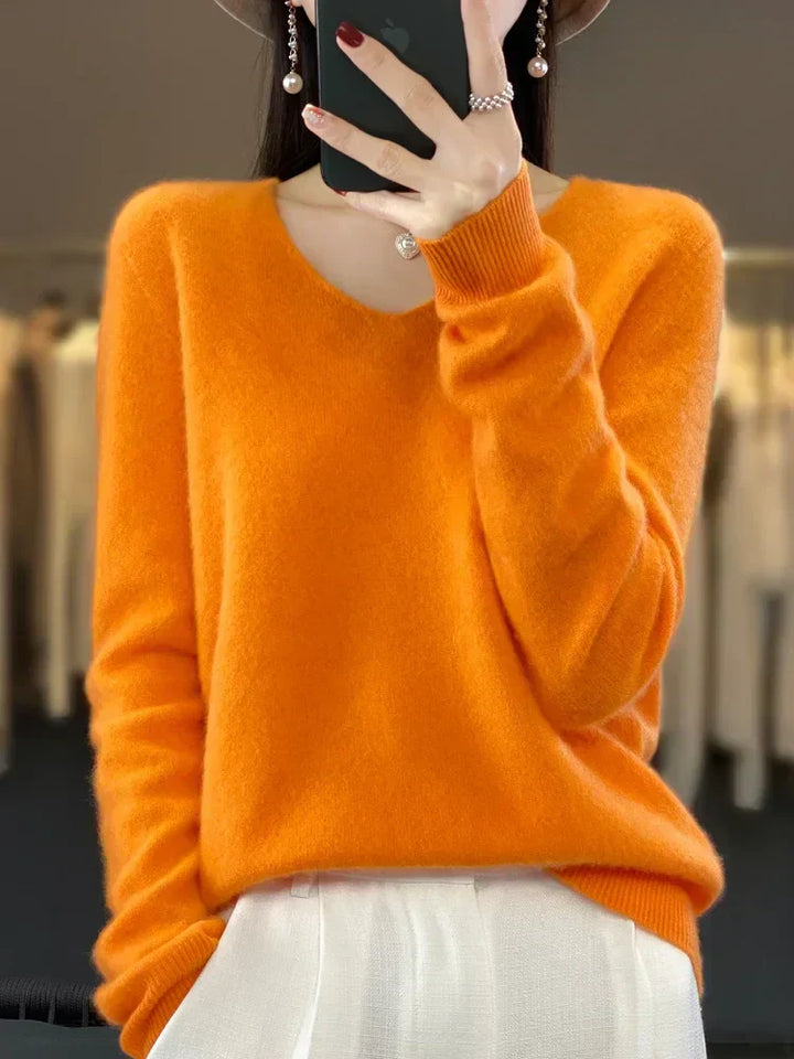 Inès - Pull en Cachemire Élégant