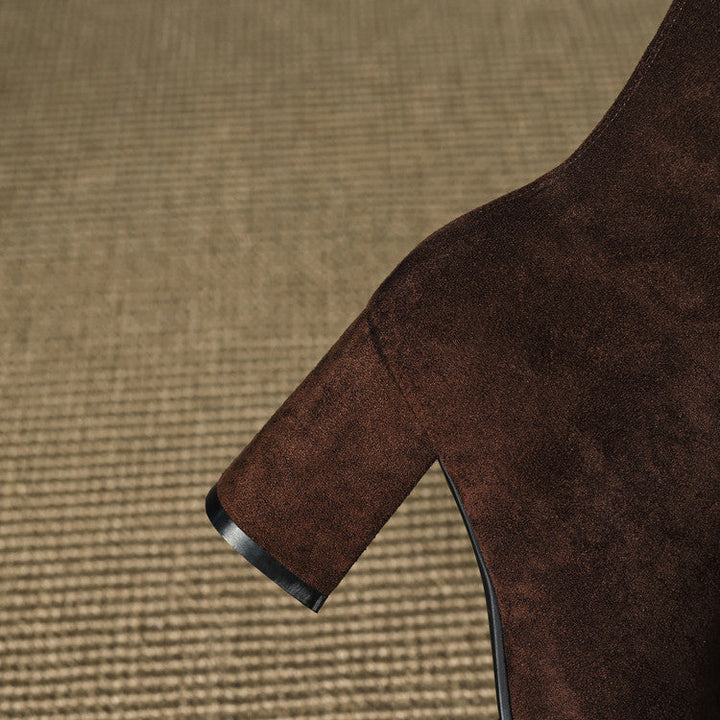 Alora - Bottines En Daim Luxueuses
