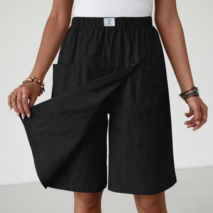 Rhona | Skort Taille Elastique Poches Liberté Active