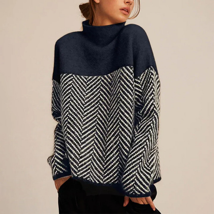 Mira - Pull Torsadé Élégant