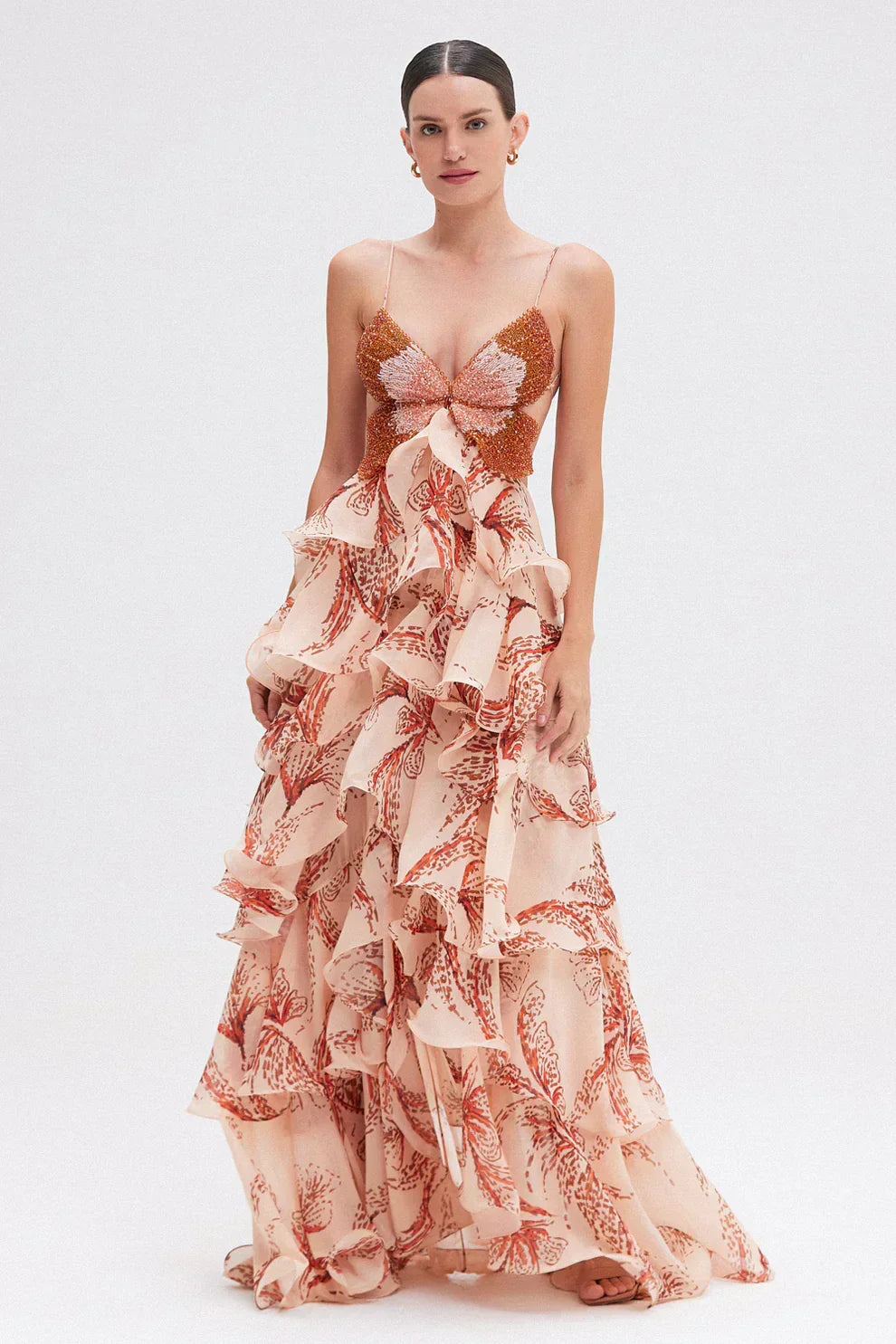 Silvia | Robe en Soie Élégante