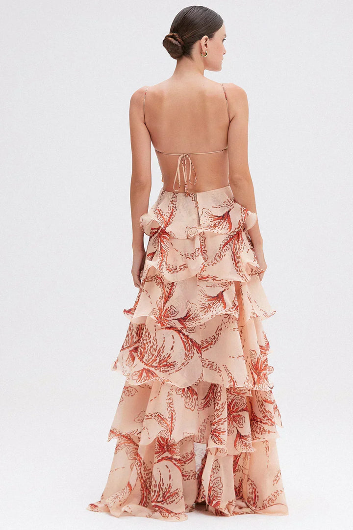 Silvia | Robe en Soie Élégante