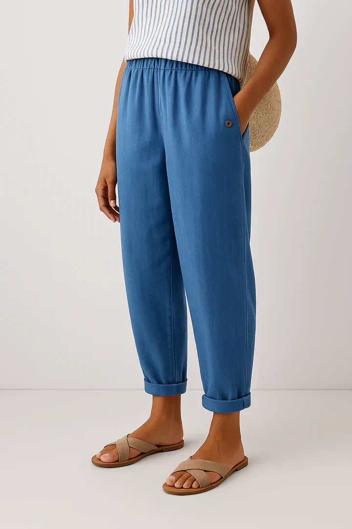 Laira - Pantalons Légers Été
