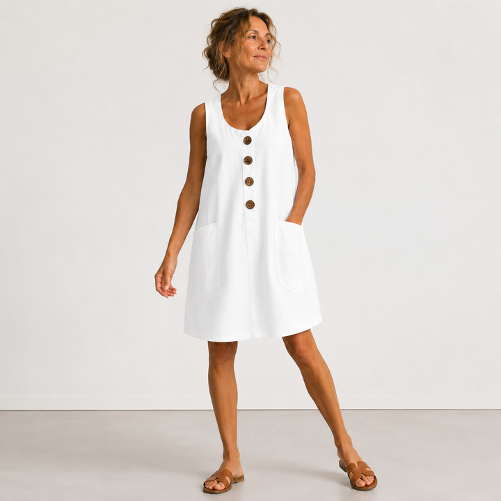 Maurice | Robe en Coton et Lin
