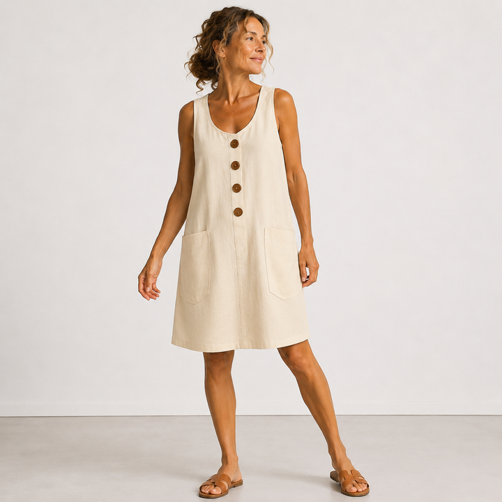 Maurice | Robe en Coton et Lin
