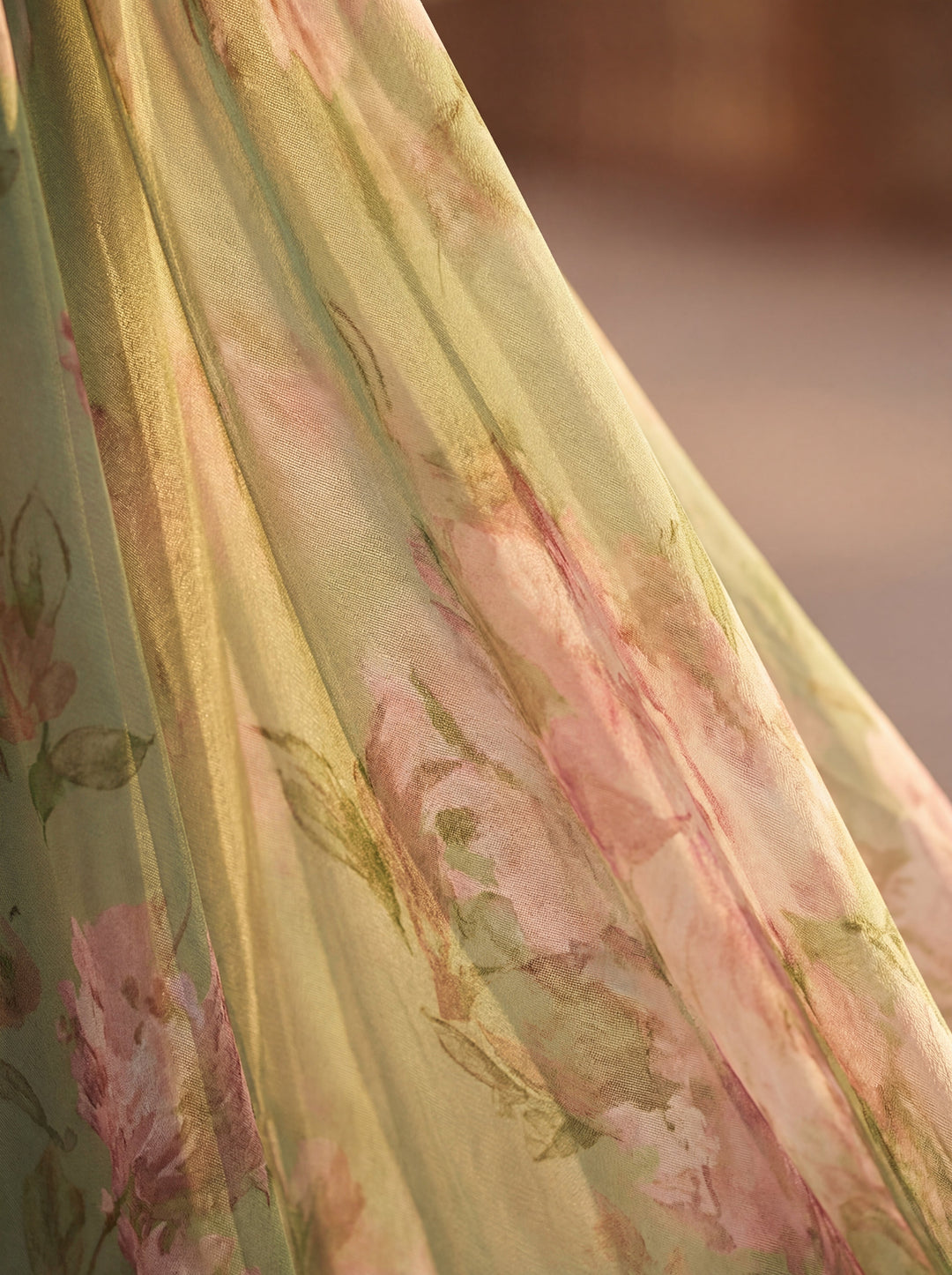 Roséline™ | Robe Longue Florale Elégante Aérienne