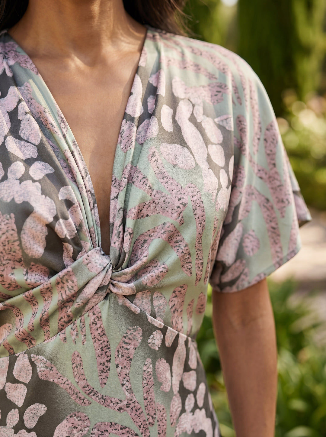 Elena | Robe Élégante en Tissu Arrayán