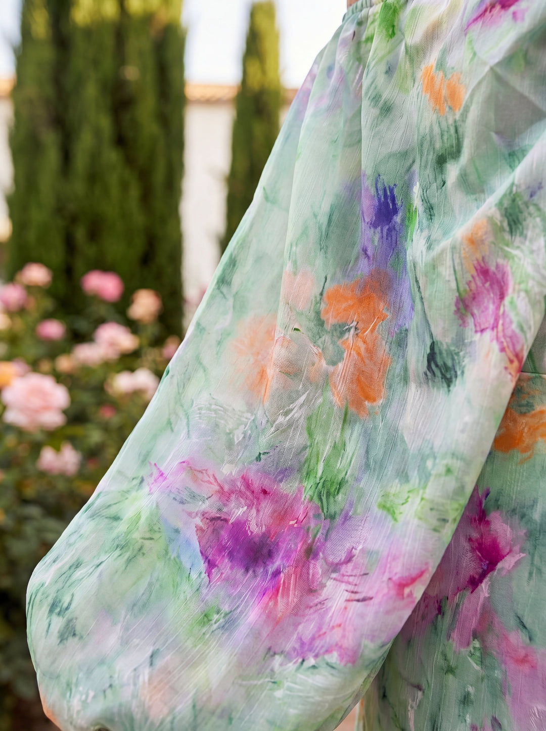 Nina | Robe Élégante en Tissu Luxueux