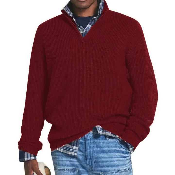 Finn - Pull Zippé Confortable