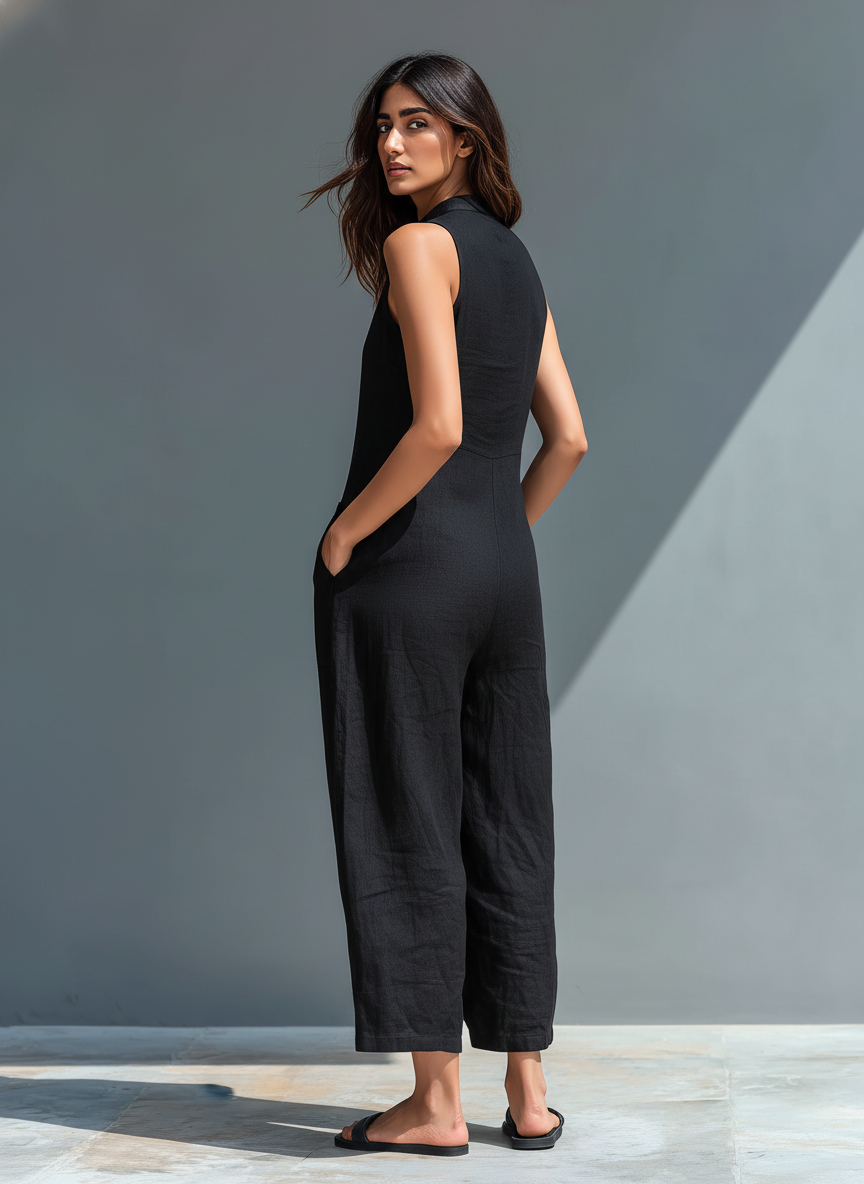 Novera - Jumpsuit Minimaliste Élégant
