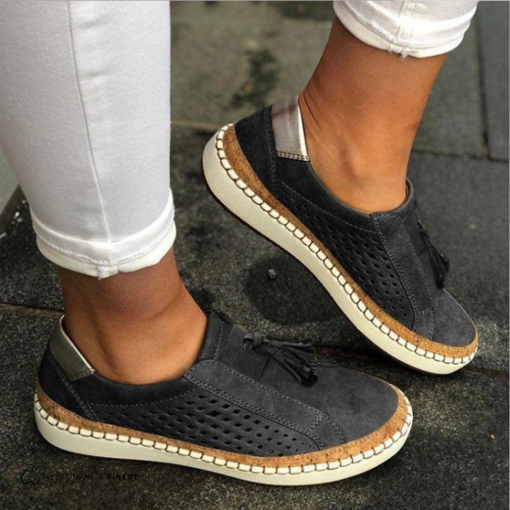 Oluchi™ | Baskets Orthopédiques à Fleurs avec Fermeture