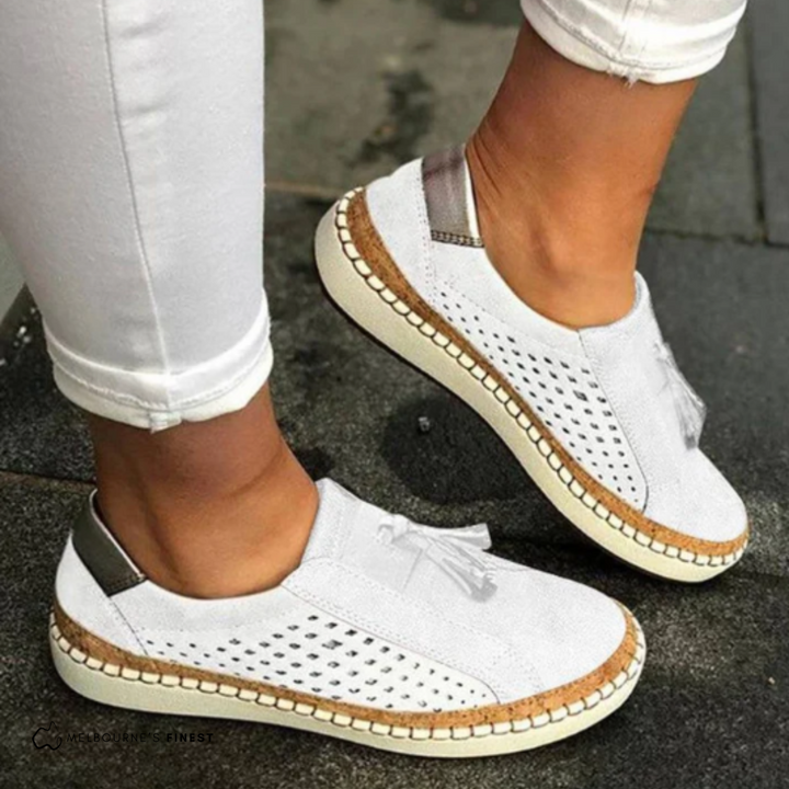 Oluchi™ | Baskets Orthopédiques à Fleurs avec Fermeture