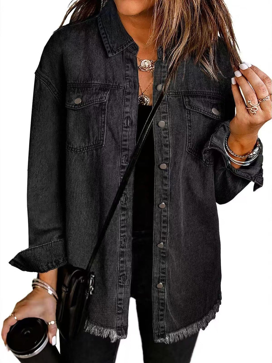 Roxane - Veste en Jean Décontractée