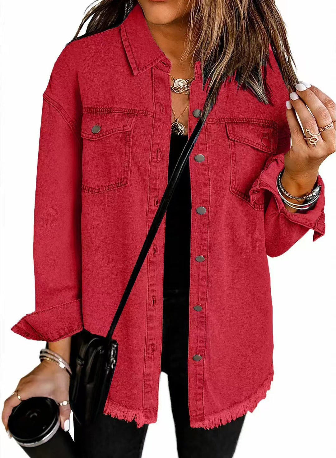 Roxane - Veste en Jean Décontractée