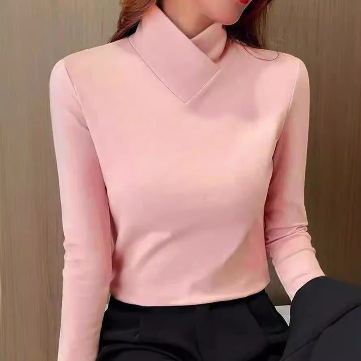 Liora - T-shirt Col Roulé Chic