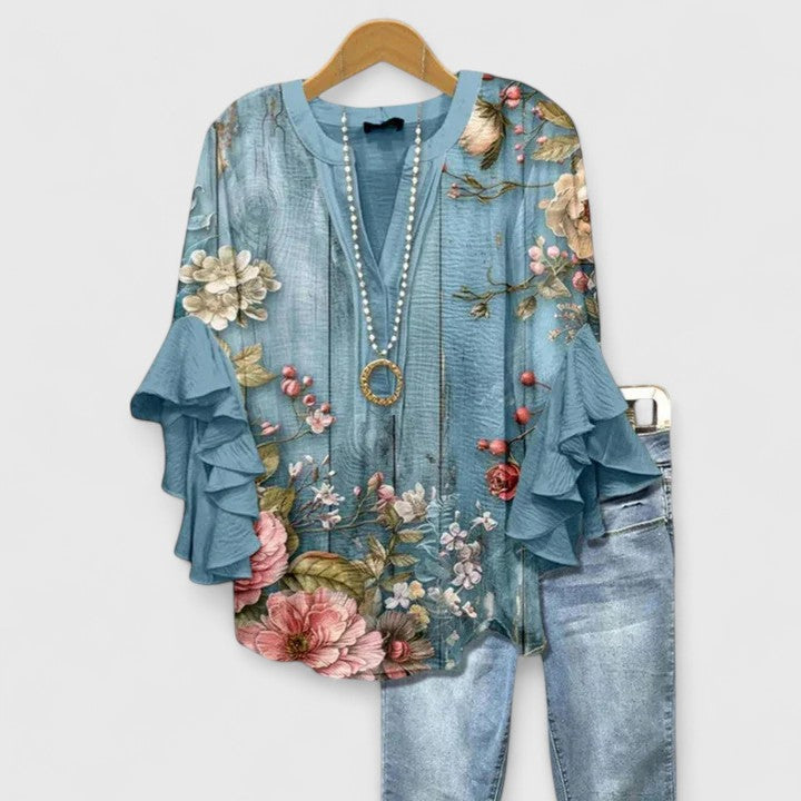 Isabella - Élégante Blouse Artistique