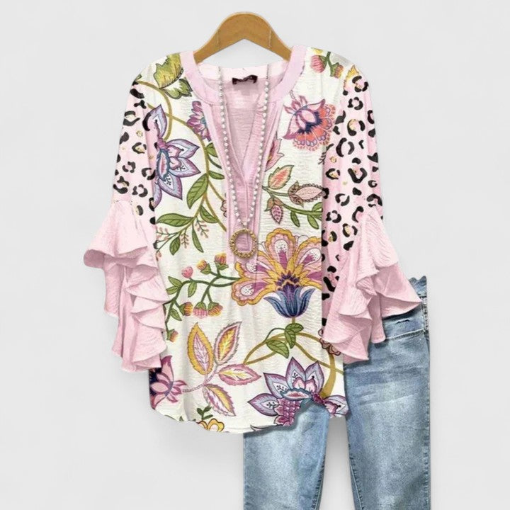 Isabella - Élégante Blouse Artistique