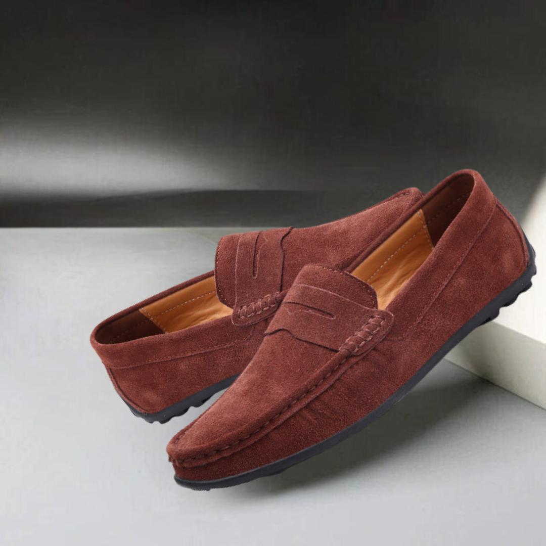 Arthur | Mocassins en daim