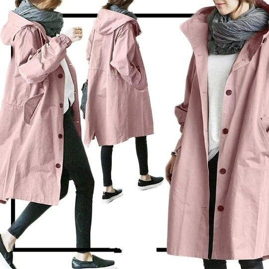 Mandy - Trench Coat Élégant Déperlant