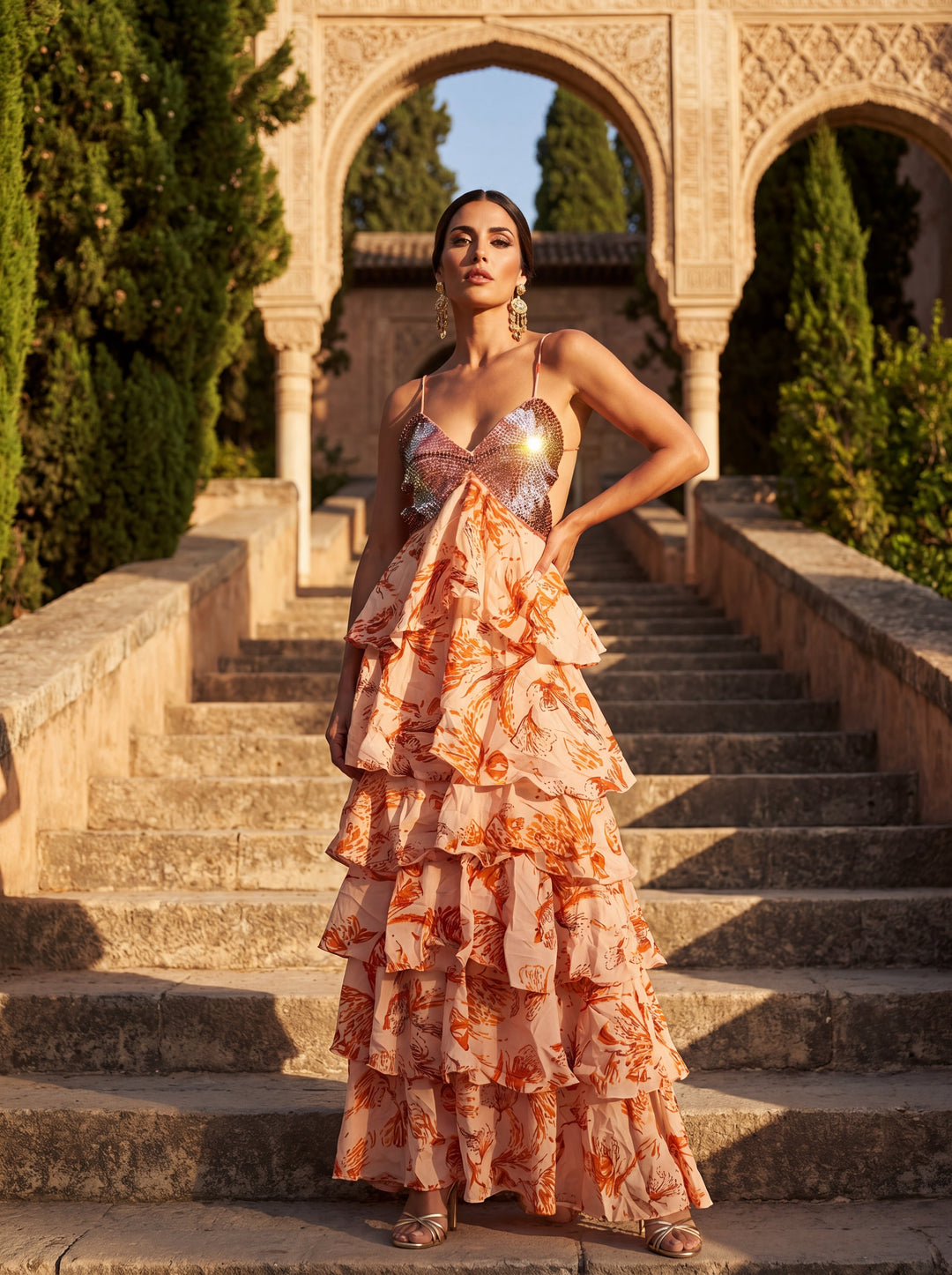 Silvia | Robe en Soie Élégante