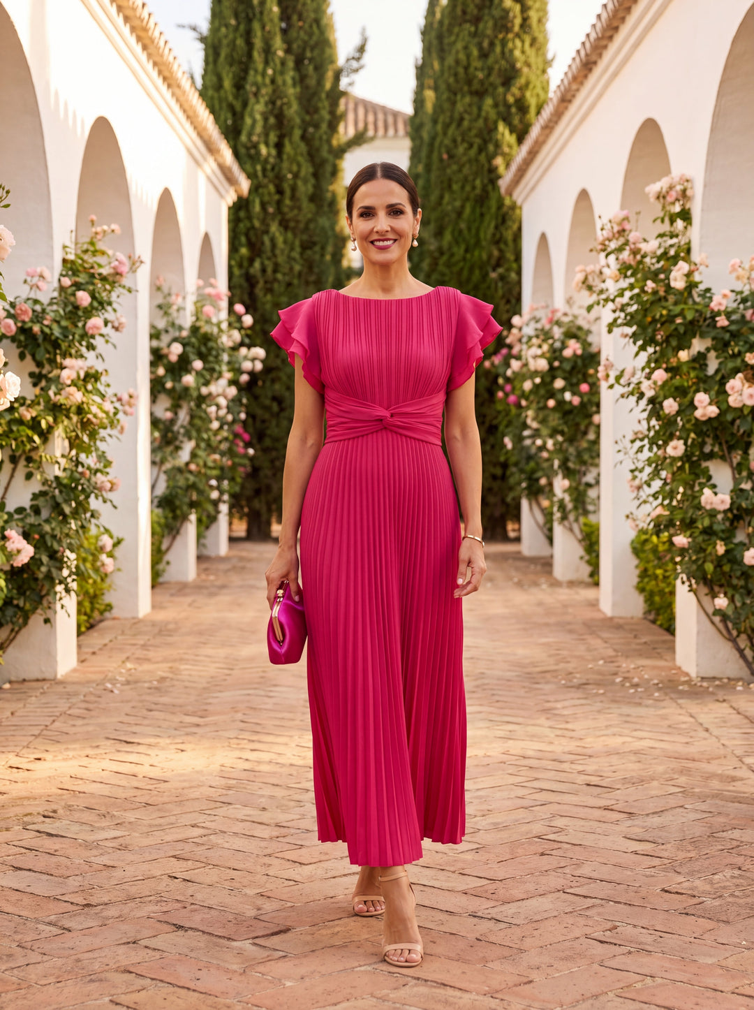Selena | Robe Élégante en Tulle Raffiné