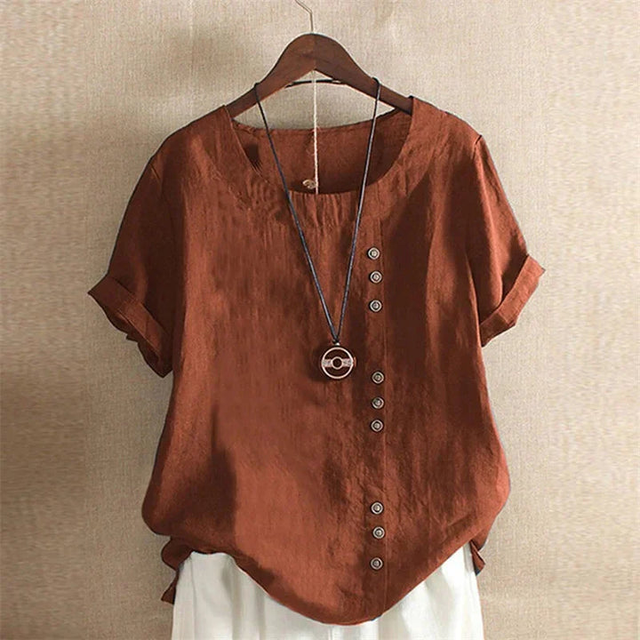 Laura - Élégante Blouse Décontractée