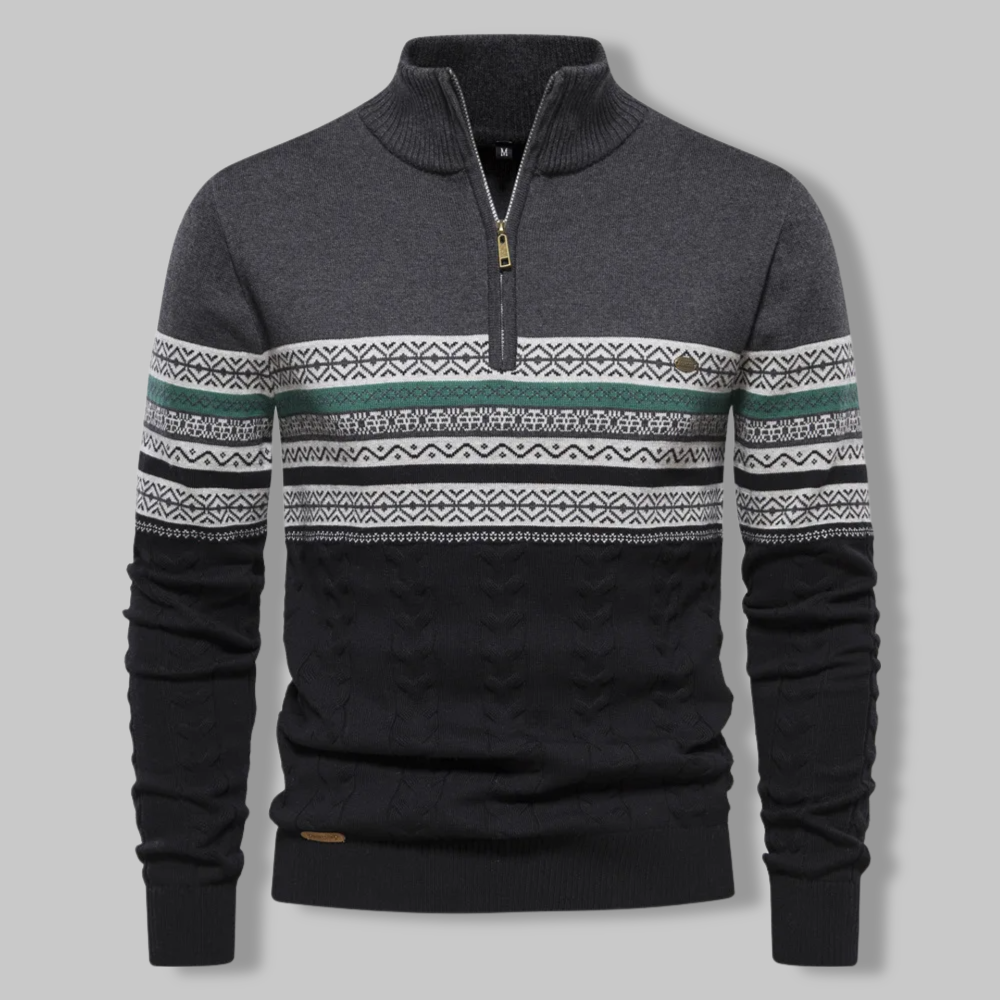 Alpina - Pull Élégant Mi-Saison