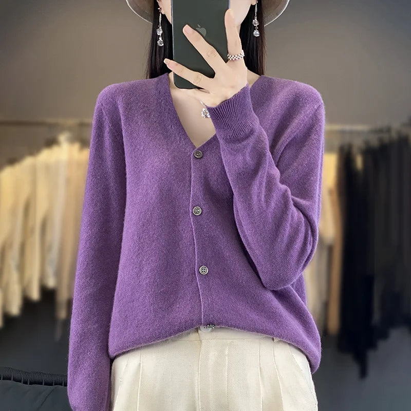 Odessia - Gilet en Cachemire Luxe