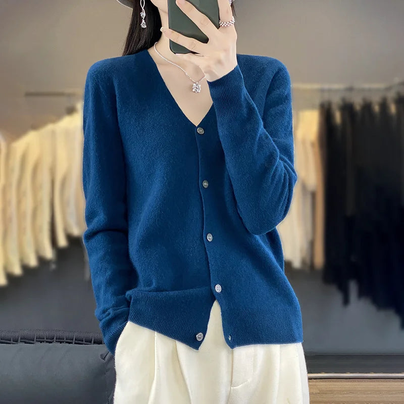 Odessia - Cardigan Cachemire Élégant