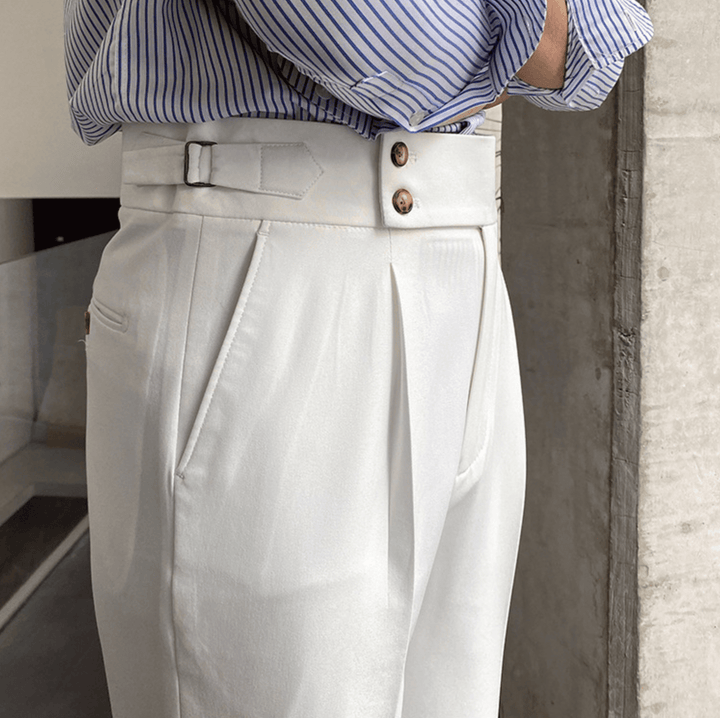 Edward - Pantalons Taille Haute Élégants