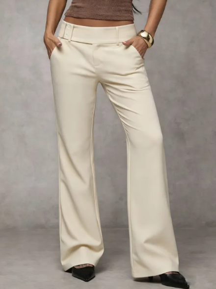 Avera - Pantalons Évasés Élégants