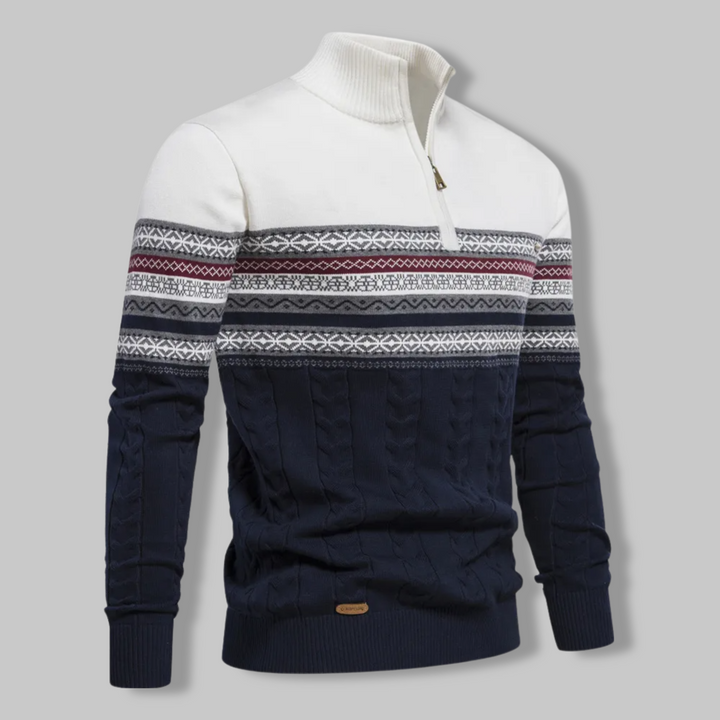 Alpina - Pull Élégant Mi-Saison
