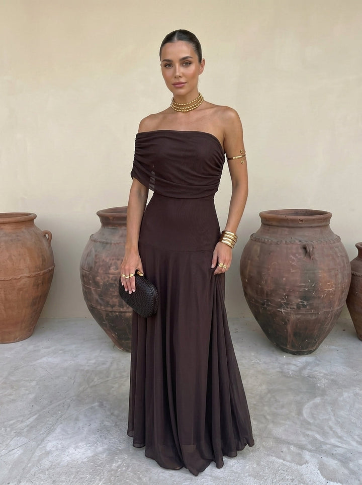 Sarah | Robe Élégante Simba en Tulle de Soie
