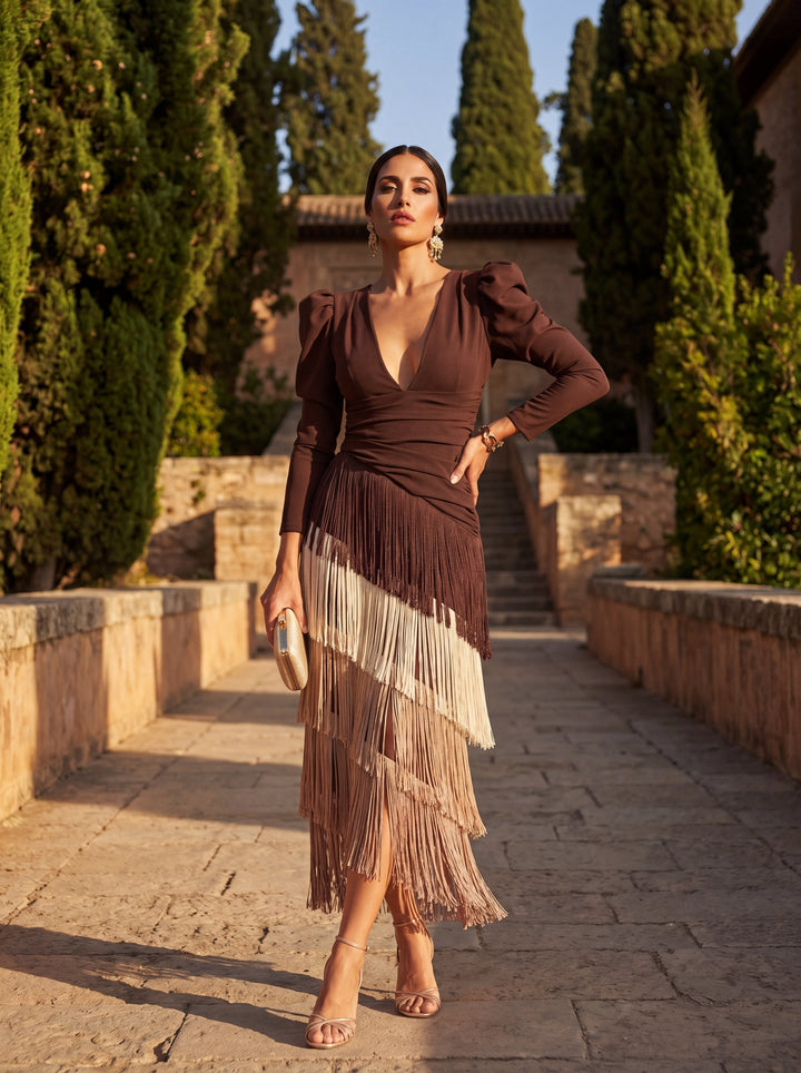 Mia | Robe Évasée en Élégantes