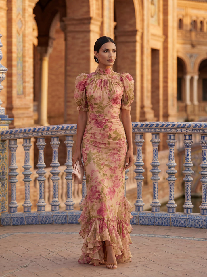 Rosario  | Robe Élégante en Soie