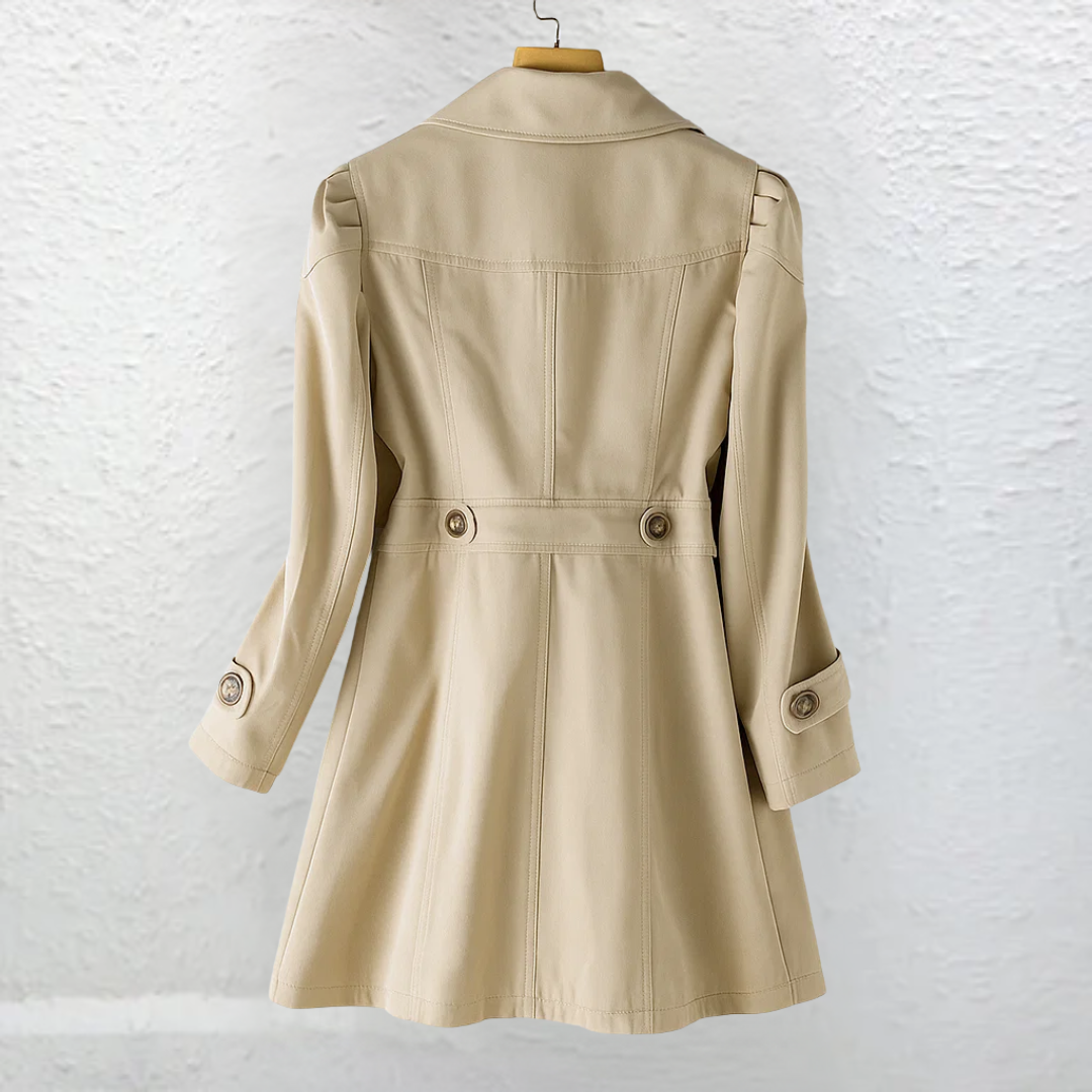 Veyressa - Manteau Vintage Élégant