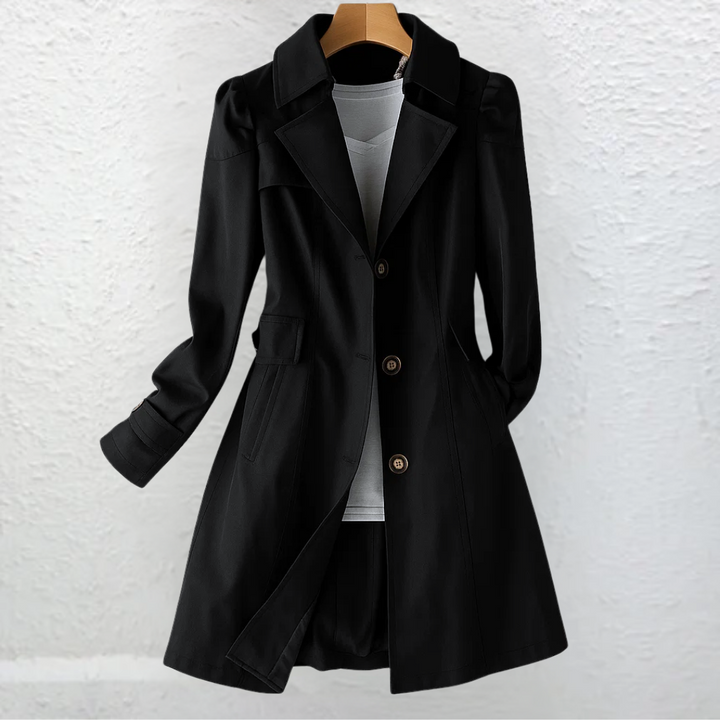 Veyressa - Manteau Vintage Élégant