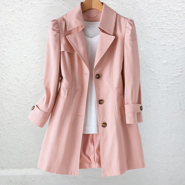 Veyressa - Manteau Vintage Élégant