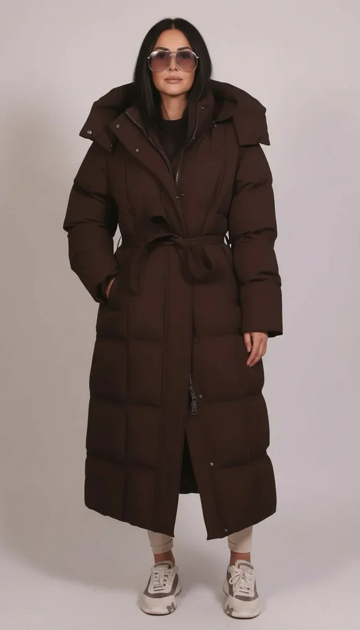 AlpenNord - Manteau Long Élégant Hiver