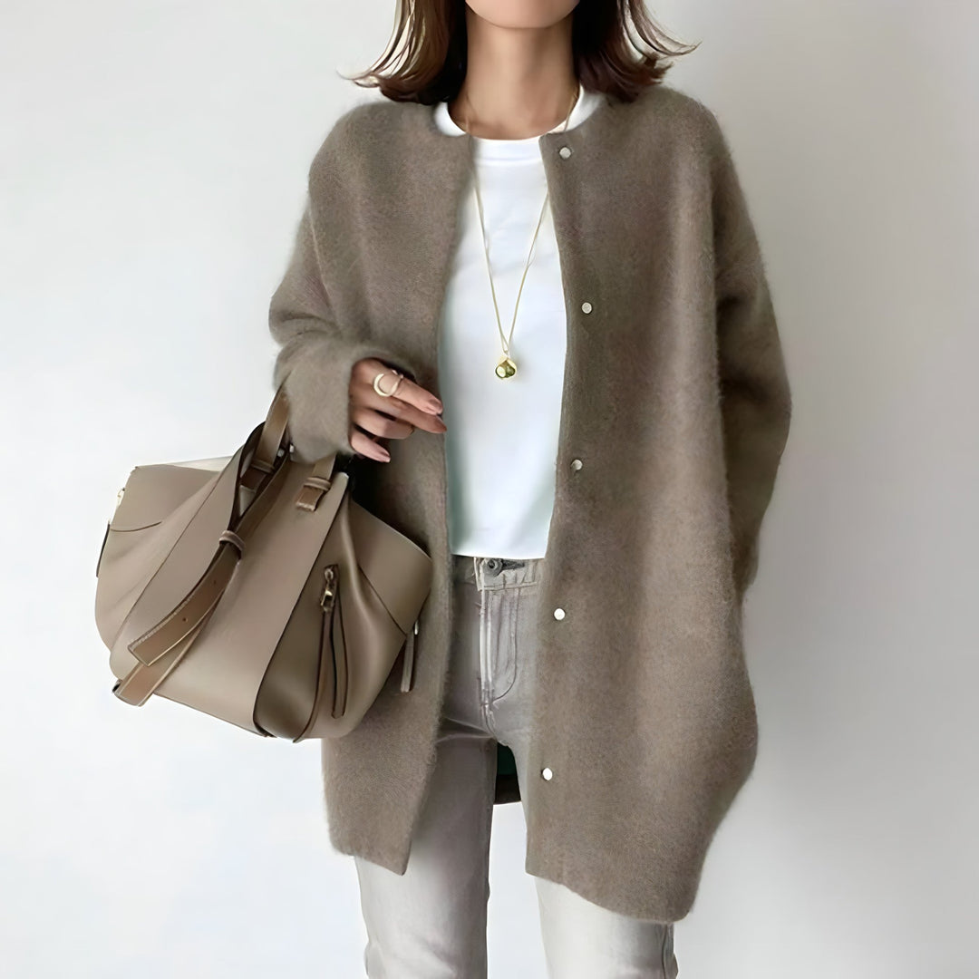 Whitney - Élégant Cardigan À Boutons