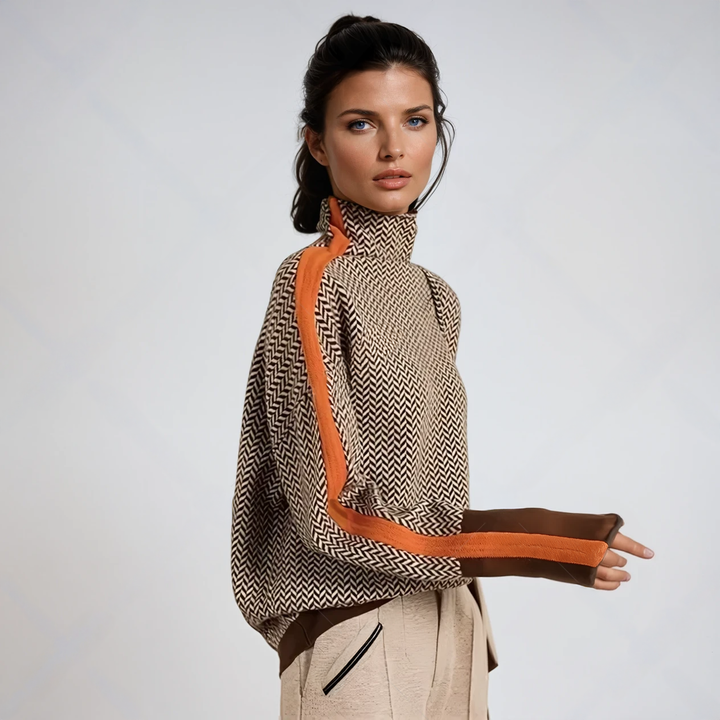 Sylvie - Pull Roulé Élégant