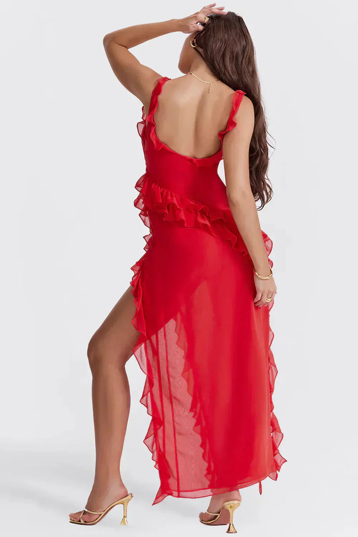 Aurora | Robe Elégante Avec Jambes Ouvertes