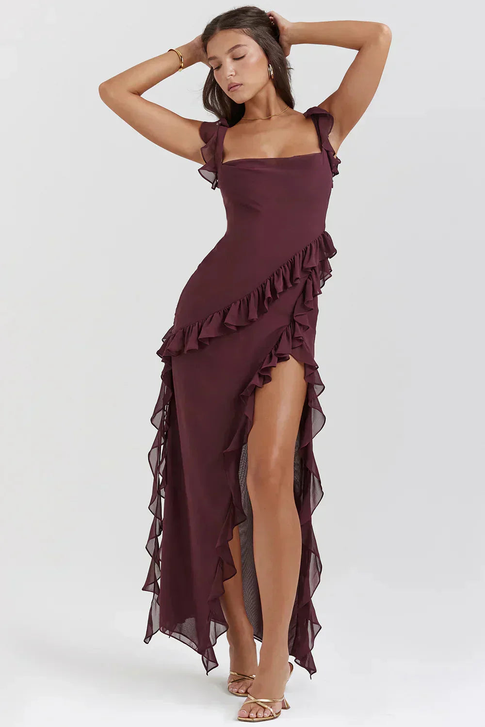 Aurora | Robe Elégante Avec Jambes Ouvertes
