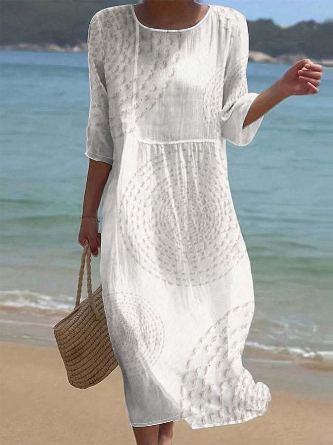Princesse | Robe Informelle Brodée Pour Femmes