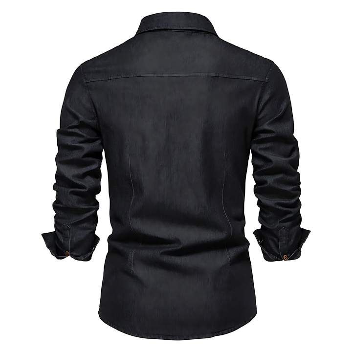 Avantea - Chemise Denim Élégante